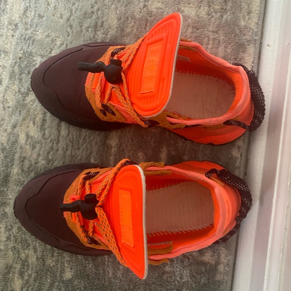 Adidas Ivy Park x Nite Jogger “Maroon & Solar Orange” - Picture 2 of 5